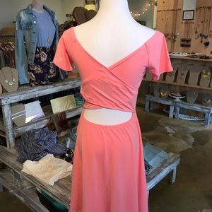 Flamingo Pink Dress